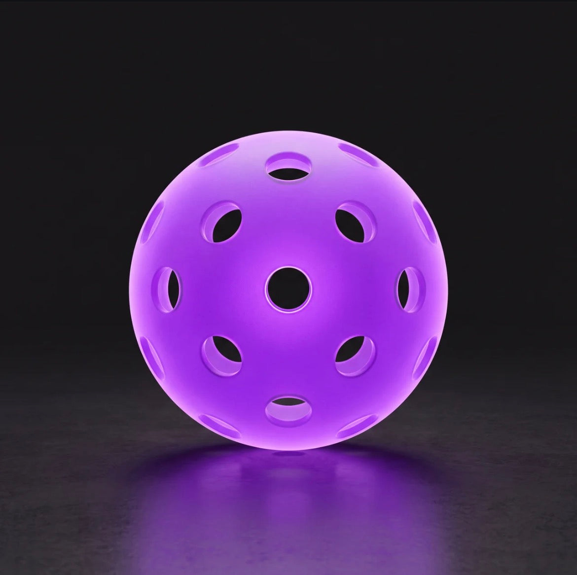 StarLit Glow Pickleball 6-Ball Pack